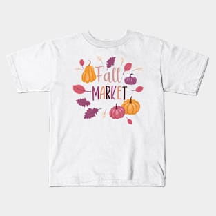 Fall Market Kids T-Shirt